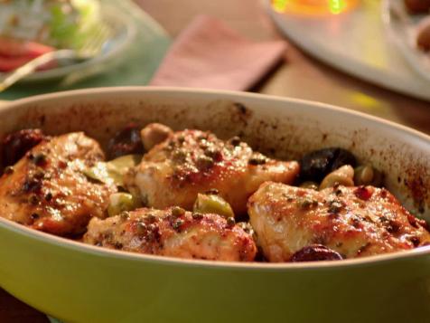 Chicken with Prunes and Olives