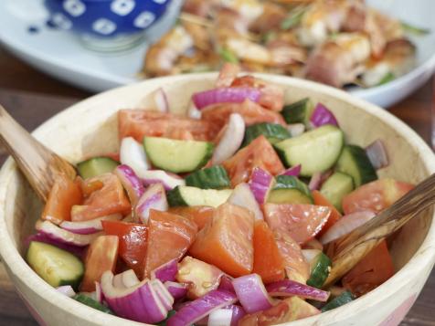 Pancetta Tomato Salad