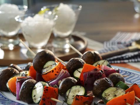 Grilled Vegetable Kebabs