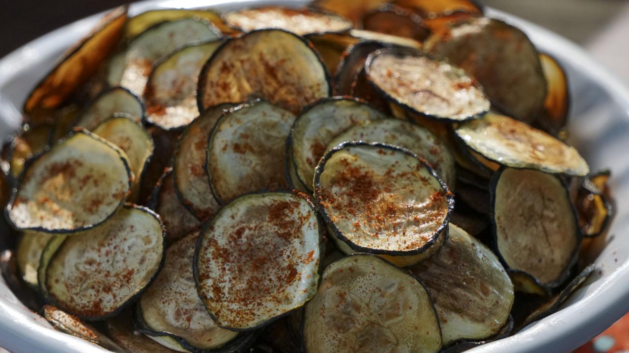Crispy Zucchini Chips