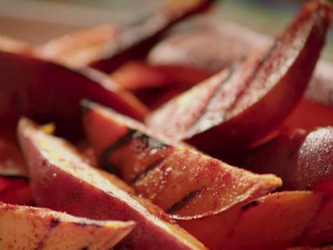 Grilled Sweet Potato Wedges