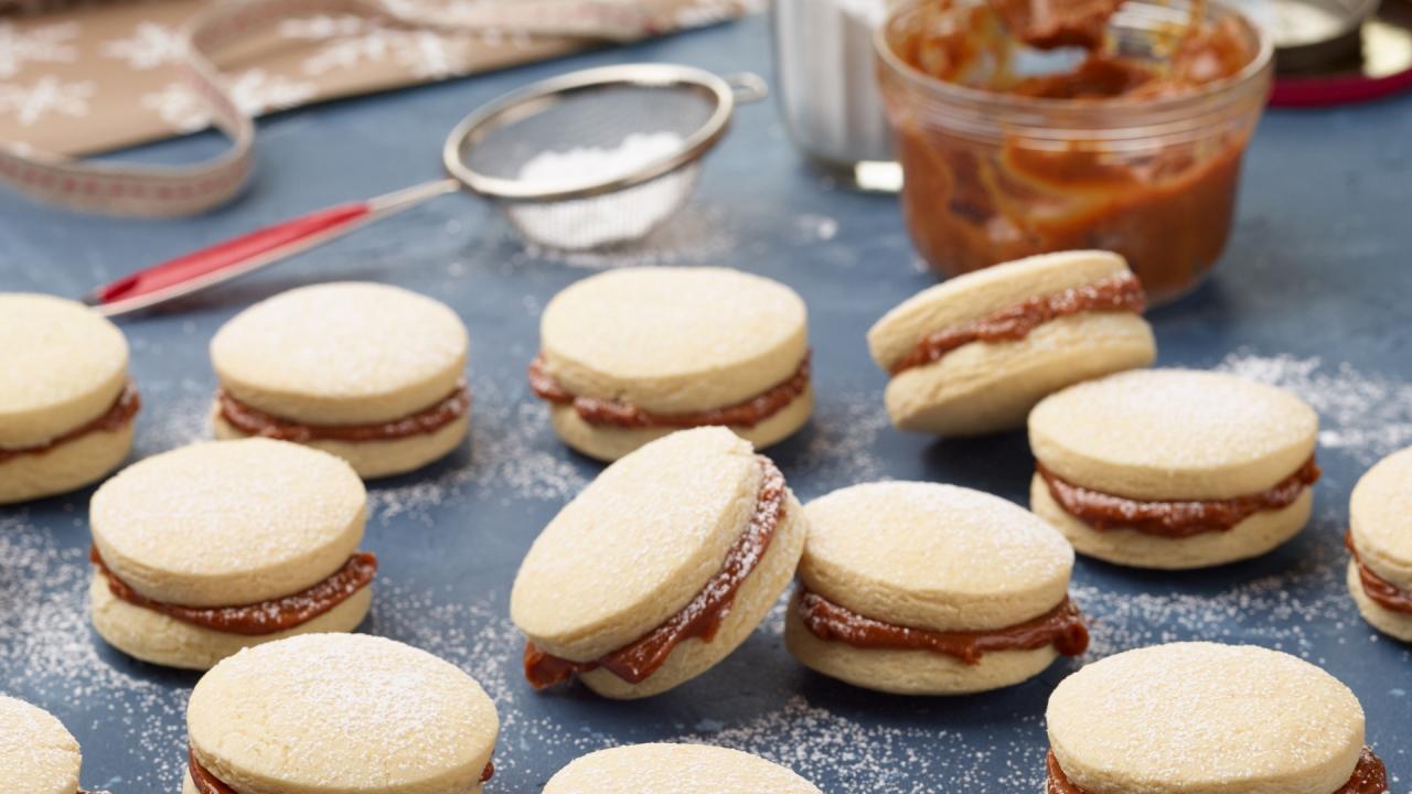 Caramel Cookie Sandwiches