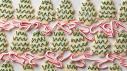 Minty Christmas Tree Cookies