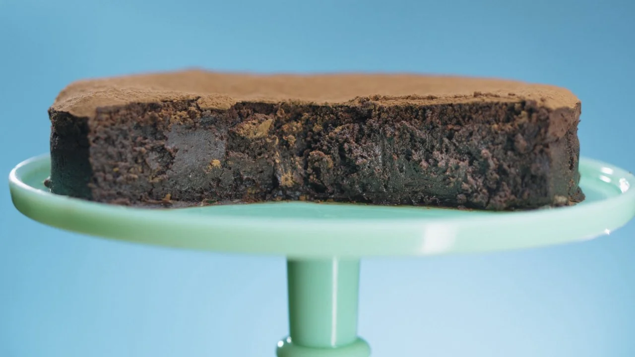Plaster Chocolate Cake