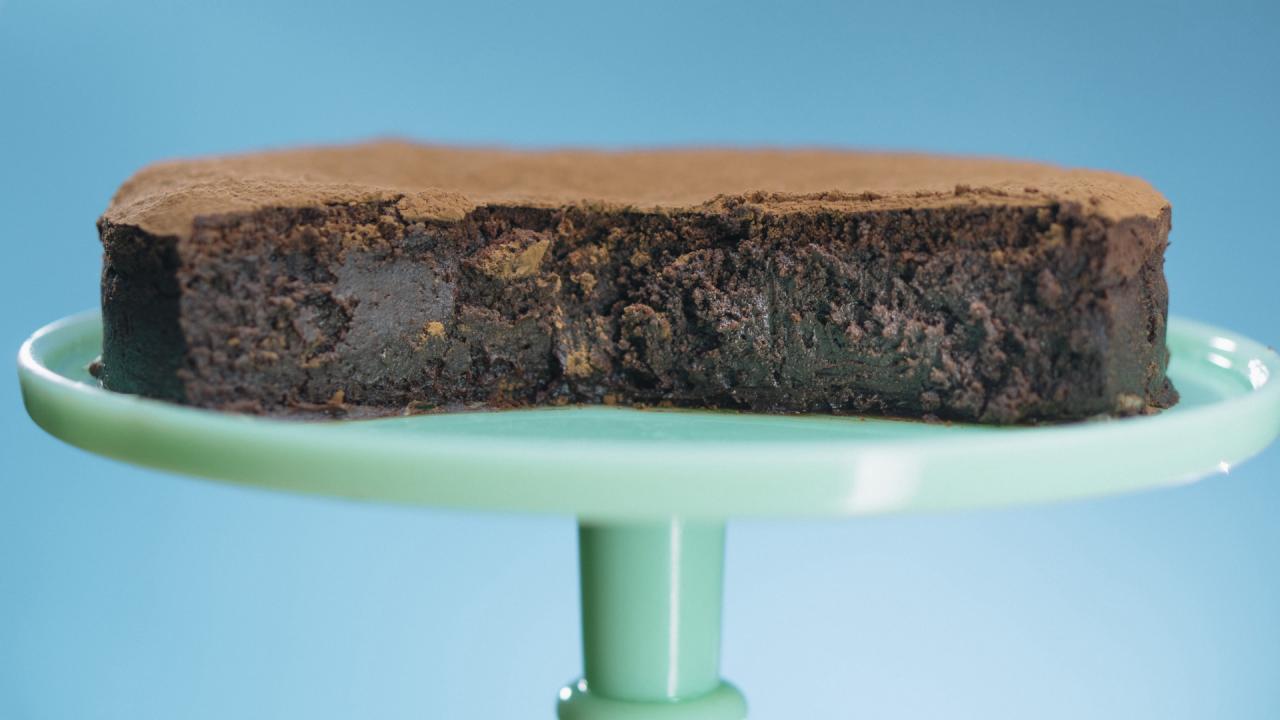Plaster Chocolate Cake