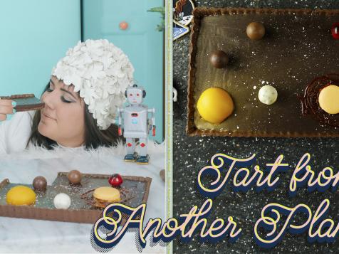 Chocolate Tart From Another Planet