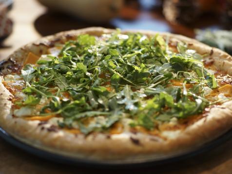 Butternut Squash Arugula Pizza