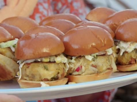 Valerie's Crab Boil Sliders