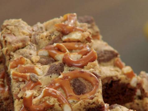 Peanut Butter Pretzel Brownies