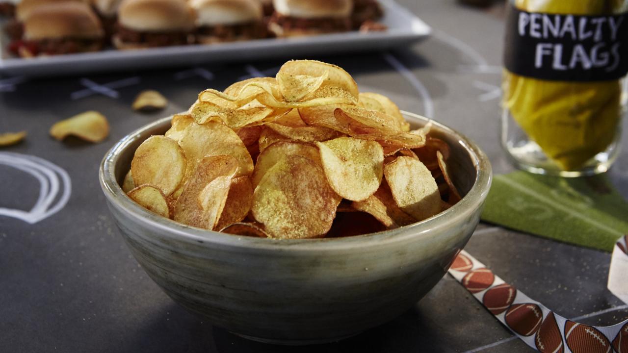 Potato Chips with Chicken Salt