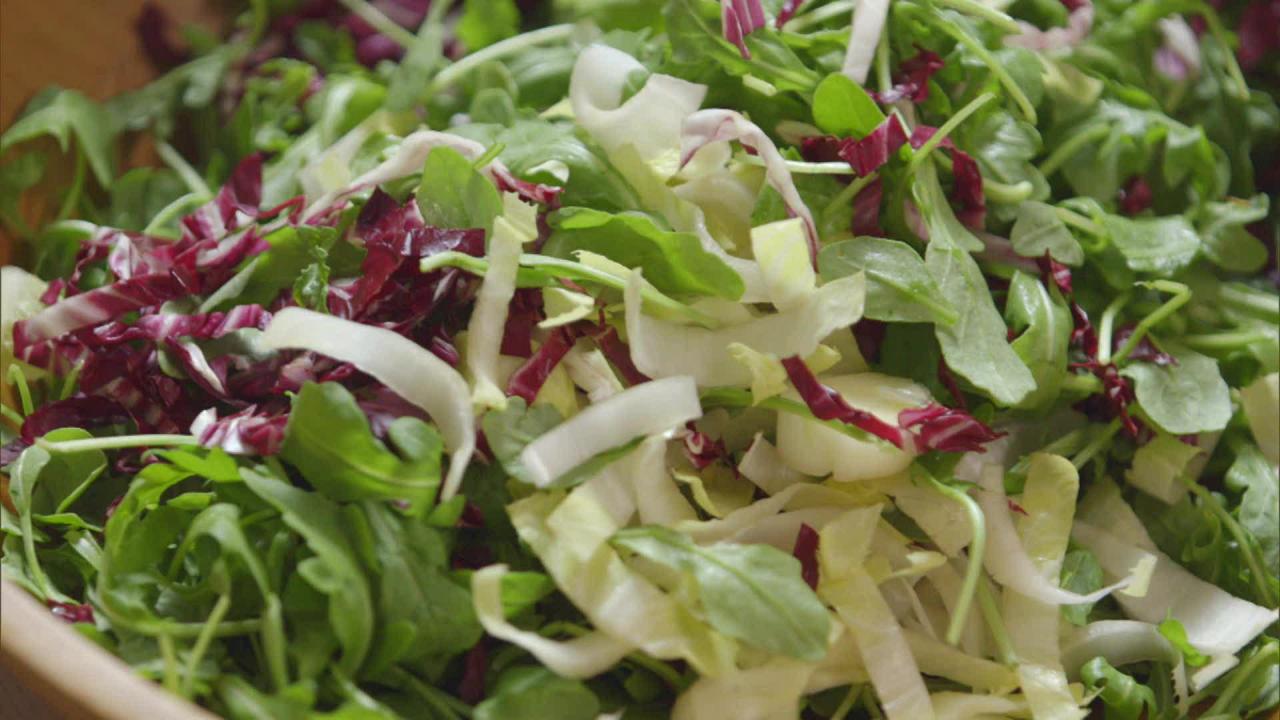 Arugula and Radicchio Salad
