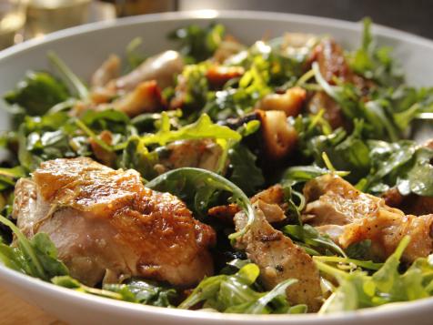 Roast Chicken Arugula Salad