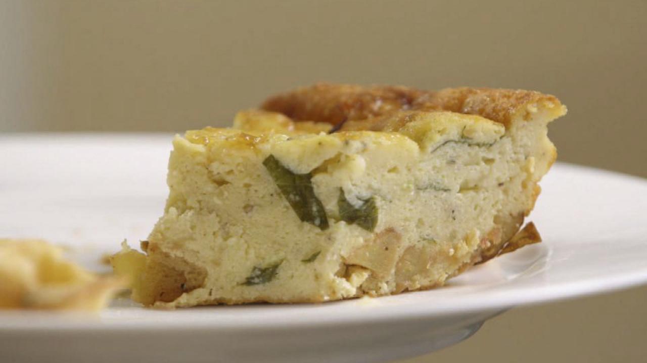 Ina's Potato-Basil Frittata