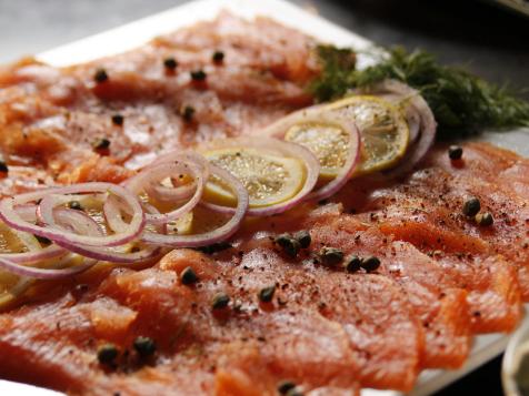 Breakfast Smoked Salmon Platter