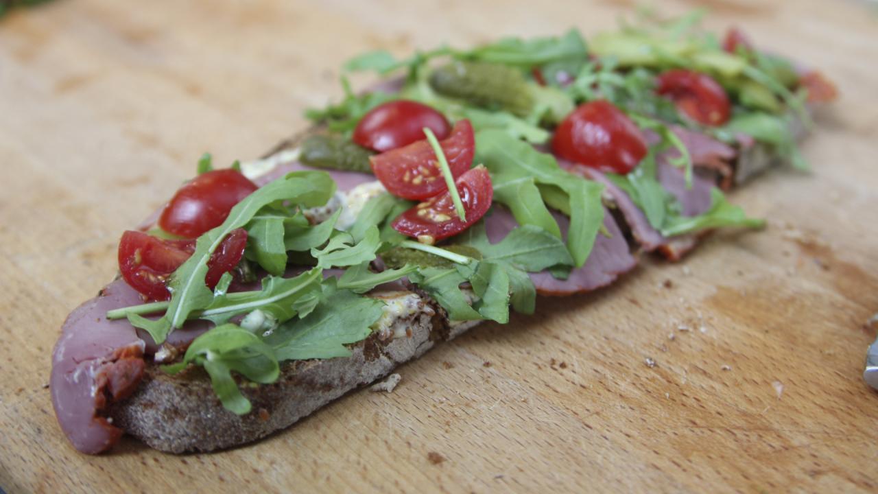 Pastrami Tartines