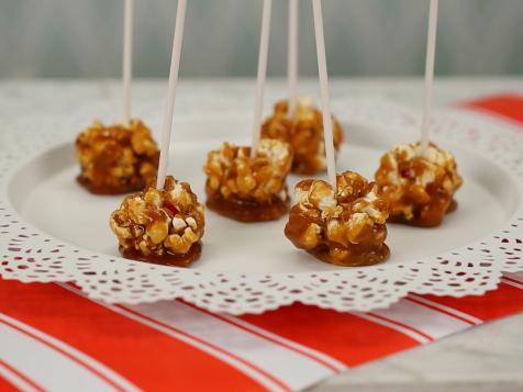 Caramel Apple Popcorn Balls
