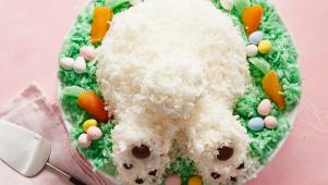 Coconut Bunny Butt Cake