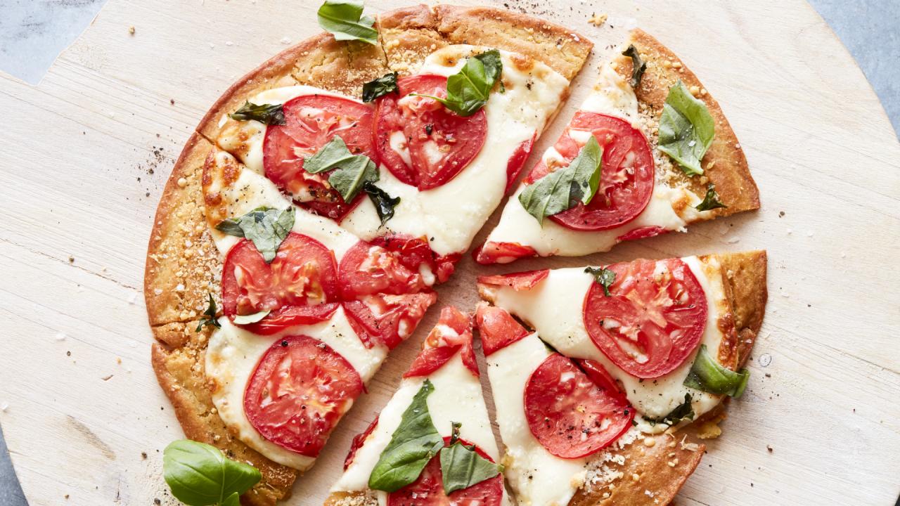 Chickpea Crust Pizza