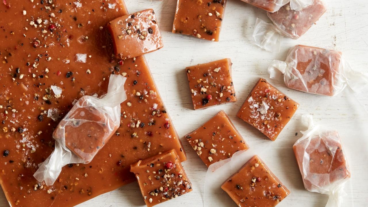 Salt and Pepper Caramels