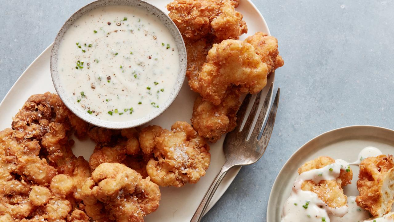 Chicken-Fried Cauliflower