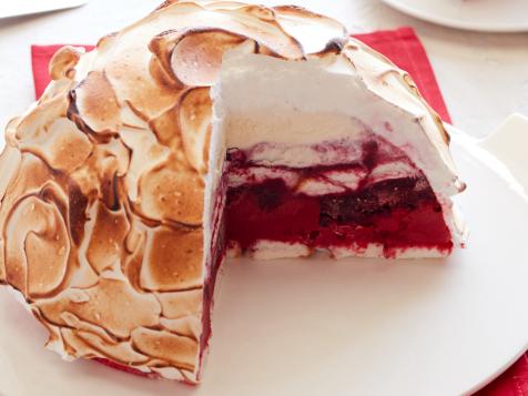 Summer Berry Baked Alaska