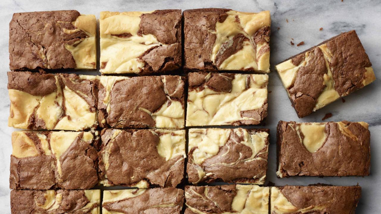 Marbled Cheesecake Brownies