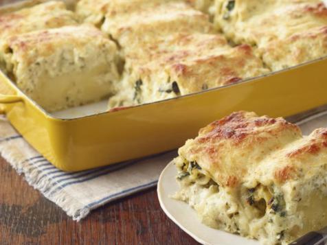 Pesto Lasagna Rolls
