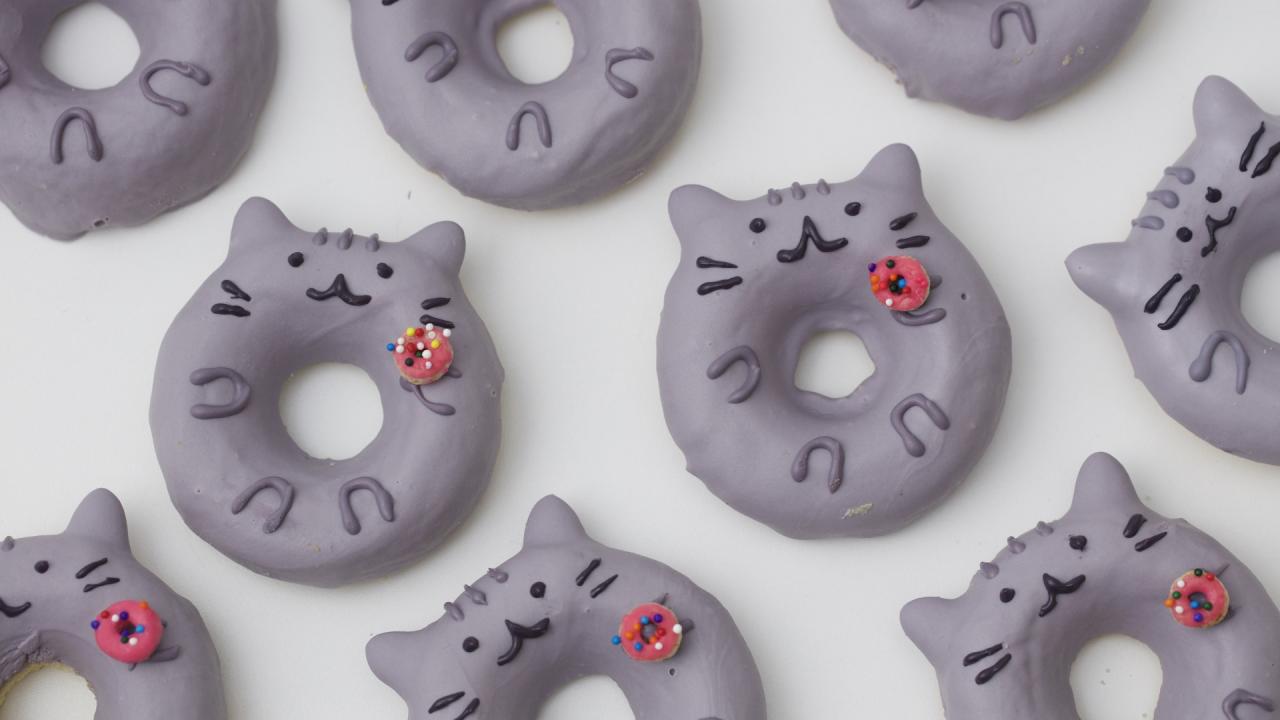 Pusheen Cat Donuts Recipe