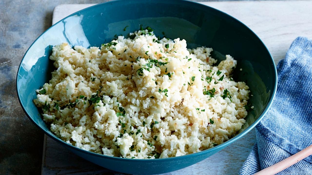 Healthy Cauliflower Rice
