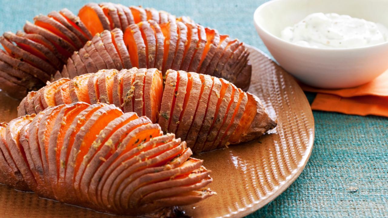 Hasselback Sweet Potatoes