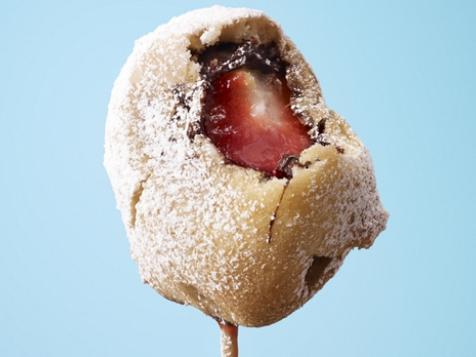 Strawberry Waffle Balls