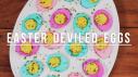 Dyed Deviled Eggs