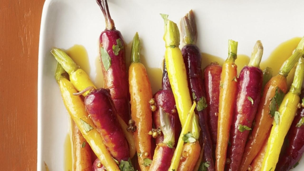 Coriander-Glazed Carrots