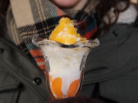 Sweet Apricot Shaved Ice