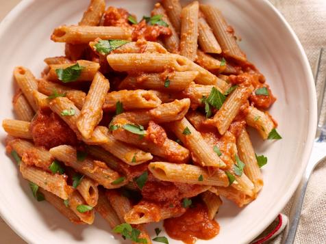 Lightened-Up Penne a la Vodka