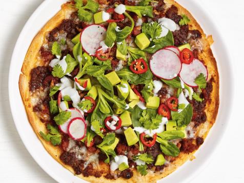 Mexican Pizzas with Chorizo