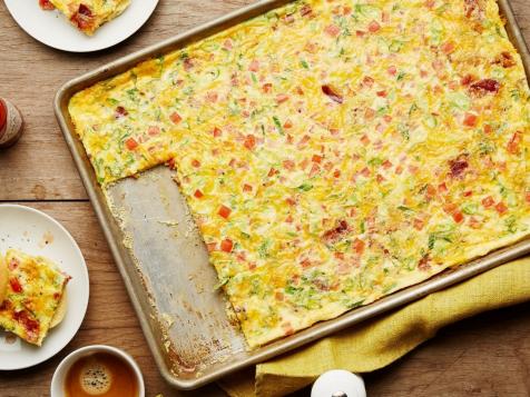 Sheet-Pan Bacon Egg Sandwiches