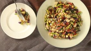 Veggie Salad and Knife Skills