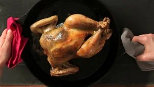 "Flip the Bird" Roast Chicken