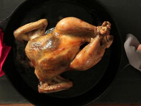 "Flip the Bird" Roast Chicken