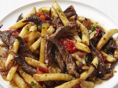 Beef Stir-Fry with Fries
