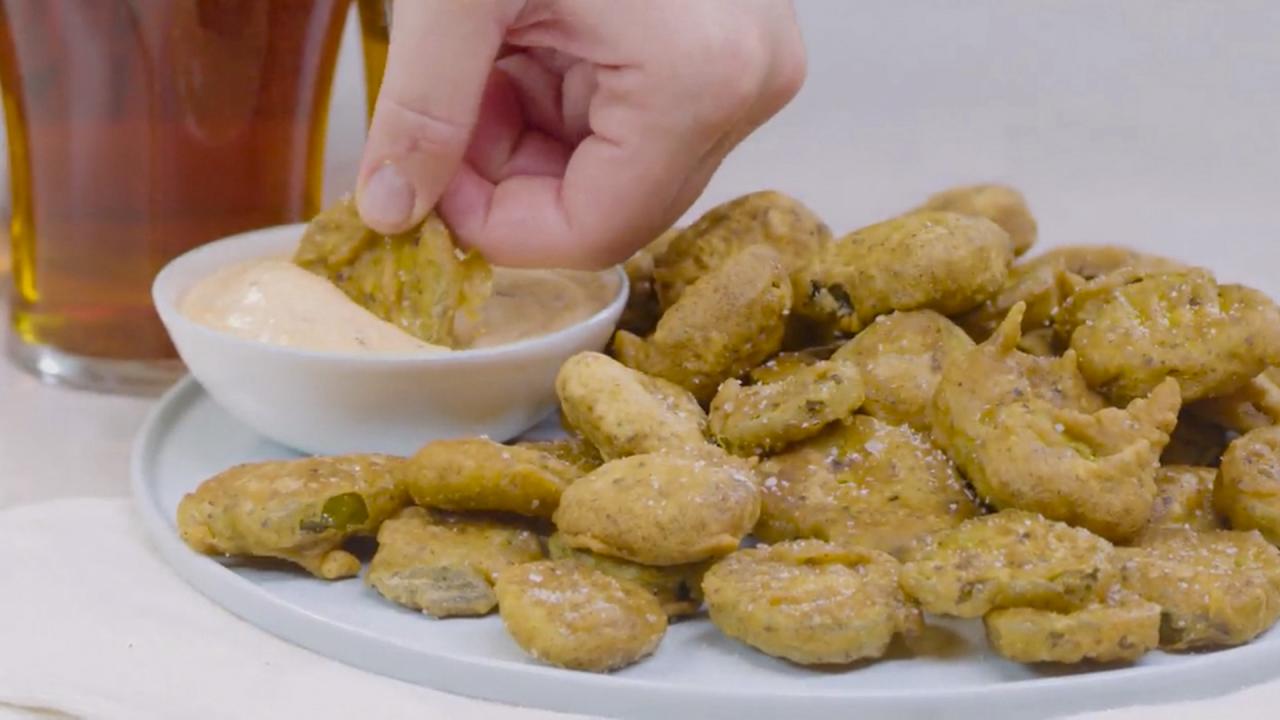 Almost-Famous Fried Pickles