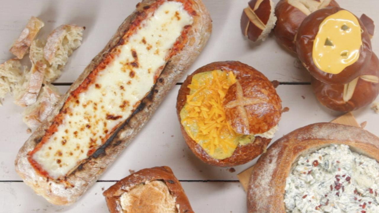 Bread Bowls 5 Ways