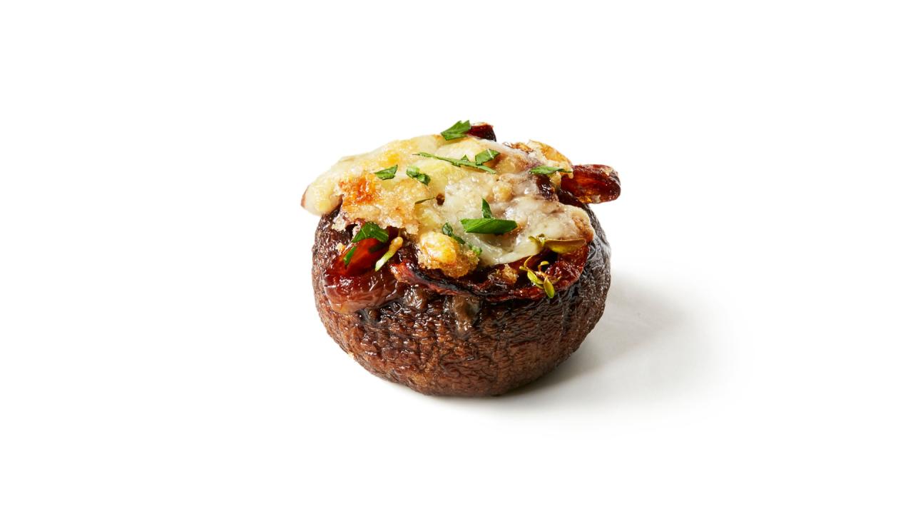 French Onion Soup Stuffed Mushrooms