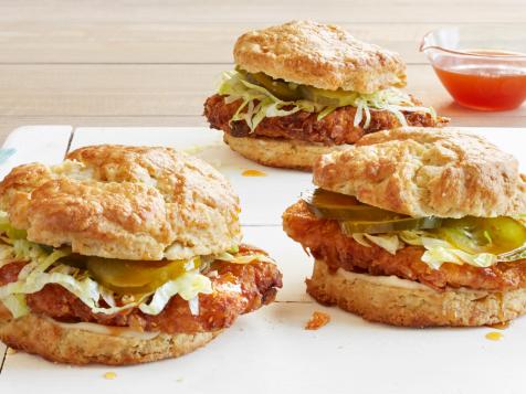 Fried Chicken Biscuits