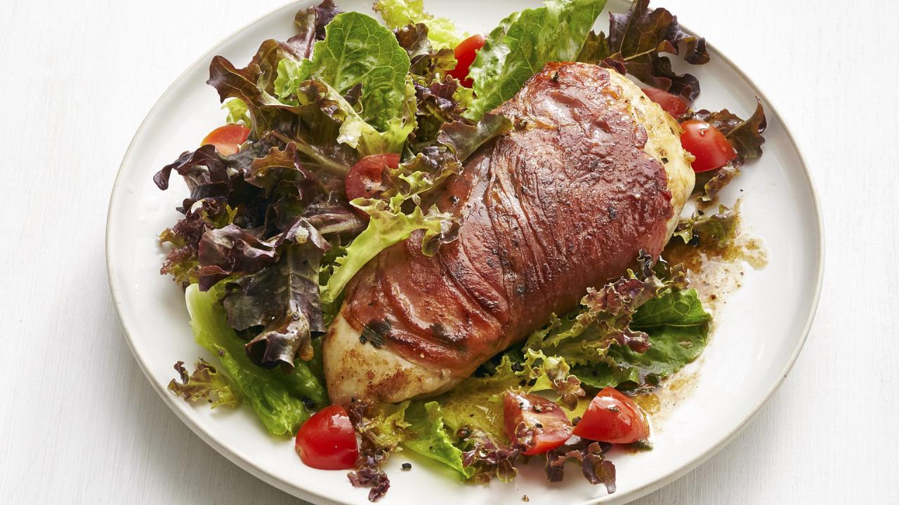 Prosciutto-Wrapped Chicken