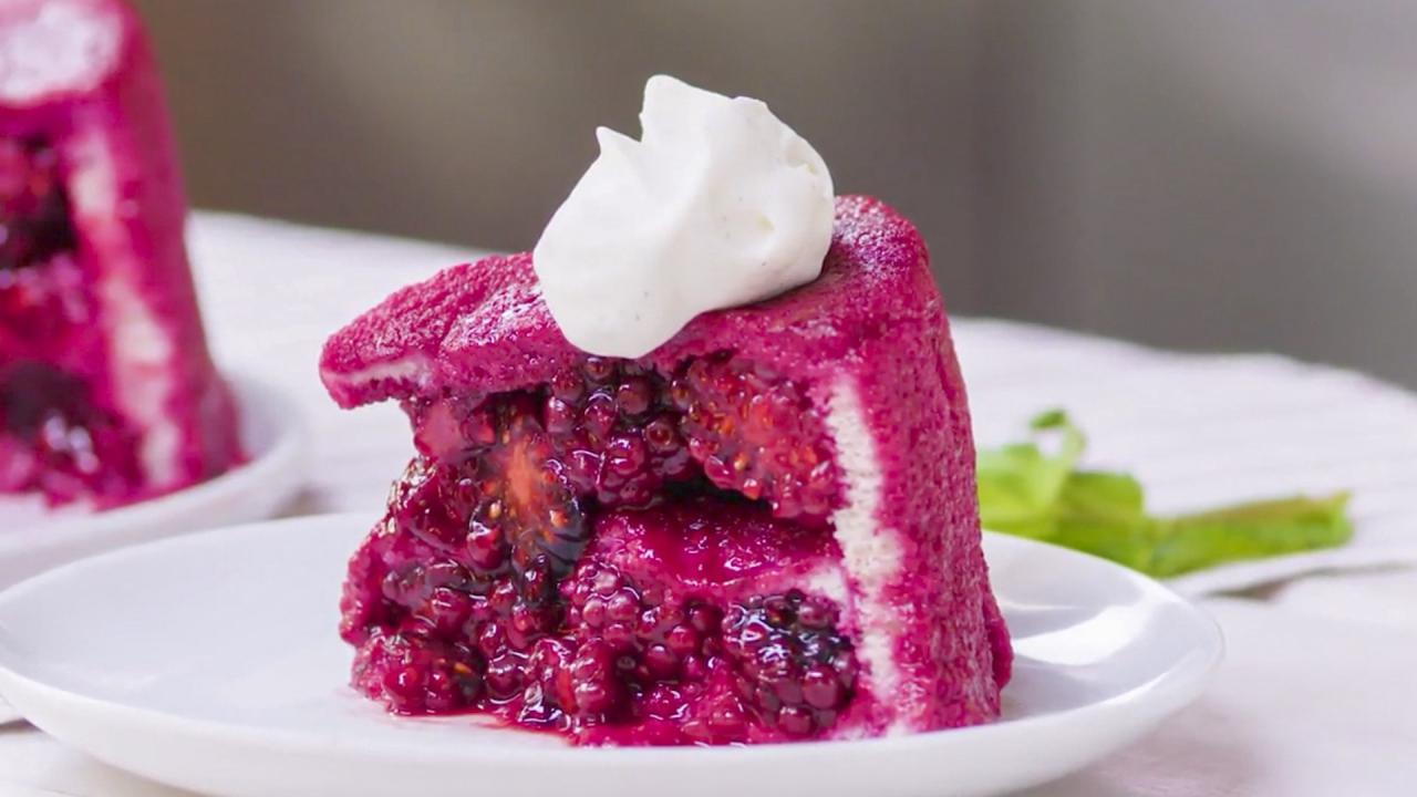 Blackberry Summer Pudding