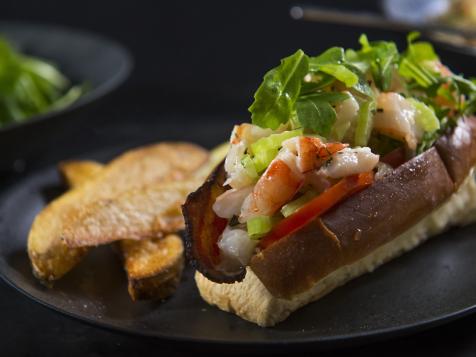 Shrimp Salad BLTs with Homemade Tarragon Mayonnaise