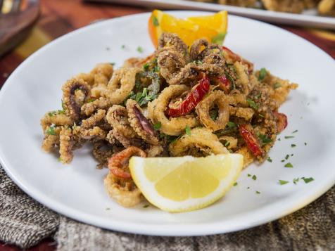 Calamari with Orange Sauce