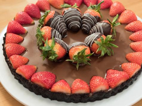 Chocolate Strawberry Tart